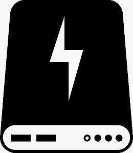 充电宝移动电源图标