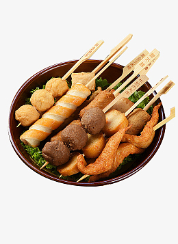 砂锅关东煮素材