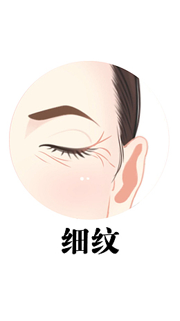 抬头纹,鱼尾纹,法令纹,卡通素材