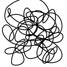 杂乱线条免抠元素