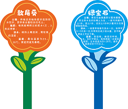 花牌  花丛牌  散尾葵  绿宝石