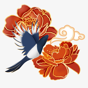 主图边框国潮素材_主图边框国潮图片元素-觅元素