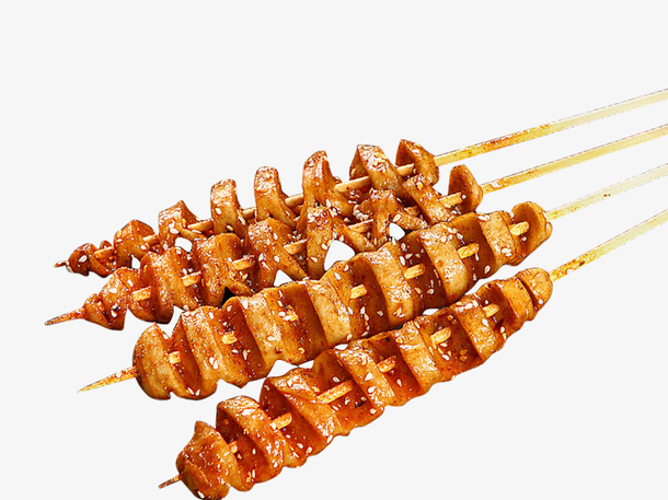 香辣美味烤面筋素材免费下载_觅元素