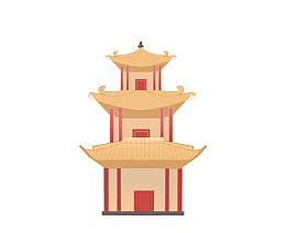古代建筑物素材