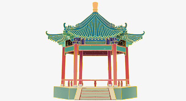 古代建筑物,楼房,阶梯