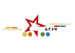 奋斗目标文化墙
