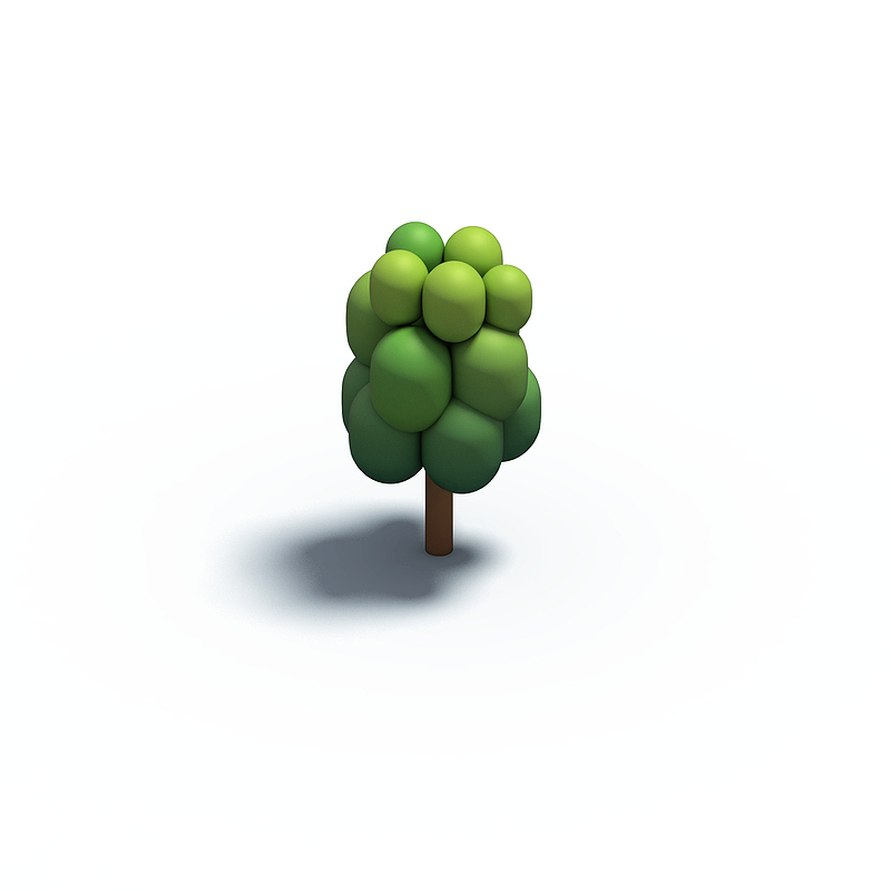 C4D树木模型