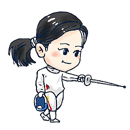 东京奥运会 可爱瞬间 冠军 击剑