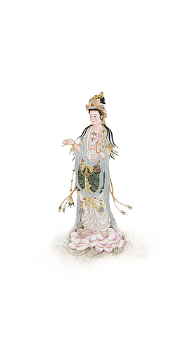 大慈大悲观音菩萨法相