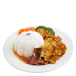 粤式玫瑰豉油鸡饭