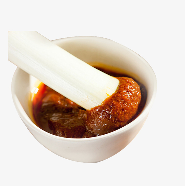 大葱蘸大酱 农家大酱