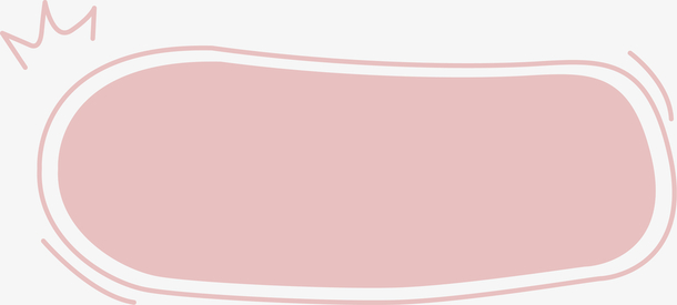 可爱粉色对话框边框