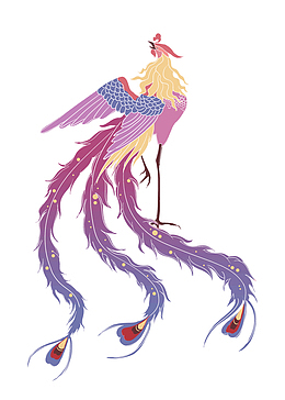 中国古典神鸟凤凰