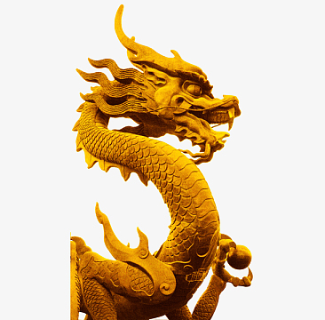 中国龙矢量装饰素材