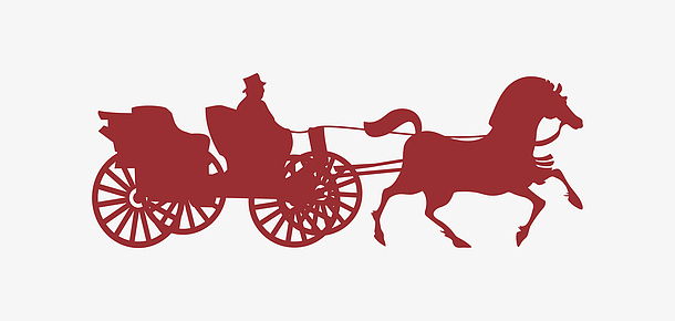 欧式贵族复古马车