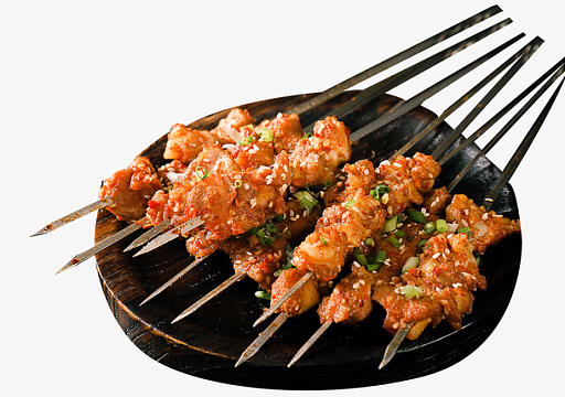 烤羊肉串素材_烤羊肉串图片元素-觅元素