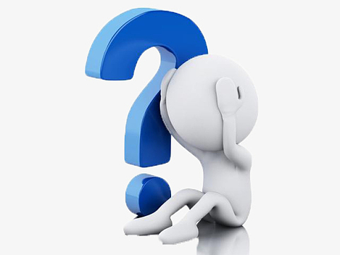 问号疑问的小人