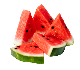 炎炎夏日切开的西瓜