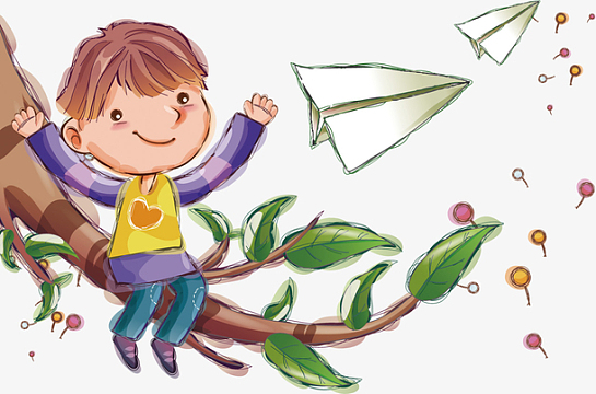 卡通元素梦想起航