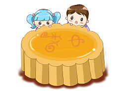 中秋节相关卡通插图下载