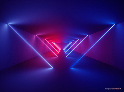 霓虹灯 炫彩 霓虹灯背景 绚丽3