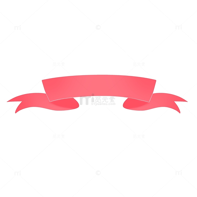 粉红色丝带标题框沾