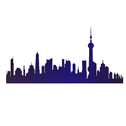上海剪影景色商务挝