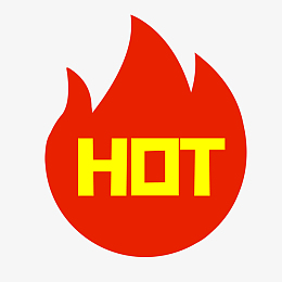 卡通火苗火标志图片