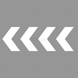 扁平化箭头图标向左箭头