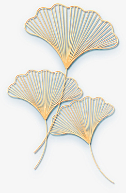 手绘银杏叶图标设计素材免费下载_觅元素