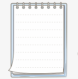 线描笔记本边框