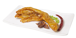 美味油炸鸭脚