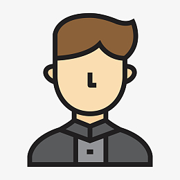 人物头像矢量图标