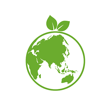 创意环保回收免费ai免费png绿色公益保护地球矢量插画元素免费jpg关