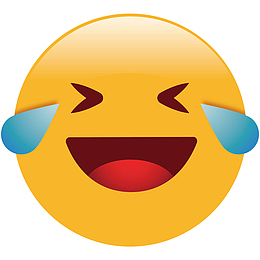 哭笑不得的表情插画