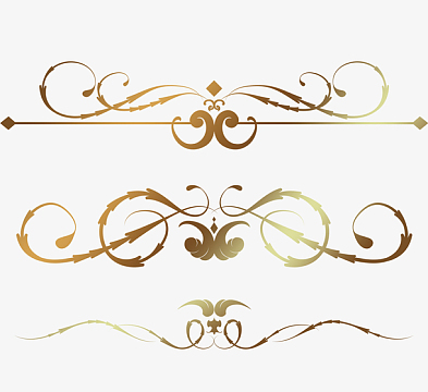 简约小清新欧式巴洛克边框