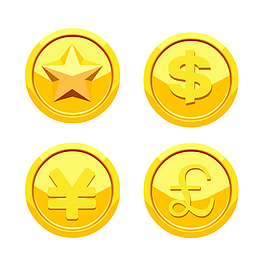 金色游戏金币钱币