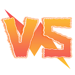 VS对战字样