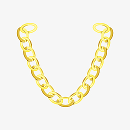金链子设计元素_金链子免抠素材_觅元素51yuansu.com