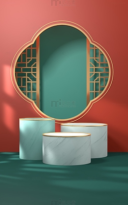 红色 中国风