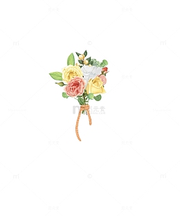 手工画的花朵