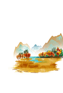 秋天风景如画