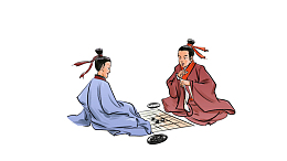 下棋古代人物