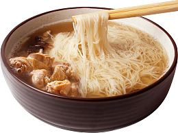 小吃线面鸡汤
