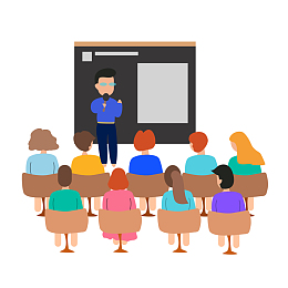 商务人物会议培训