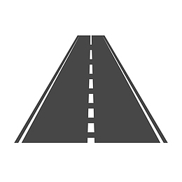 黑色柏油马路公路