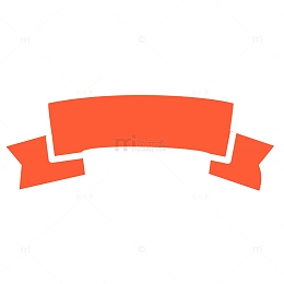 大红色丝带边框