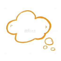 简约气泡框矢量素材