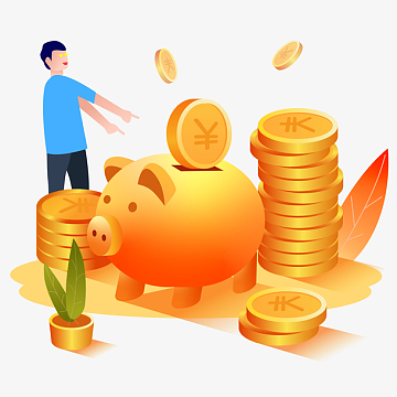 png手绘卡通金融交易手拿钱袋子(2324x1816)psdpng手绘倒骑驴 三轮