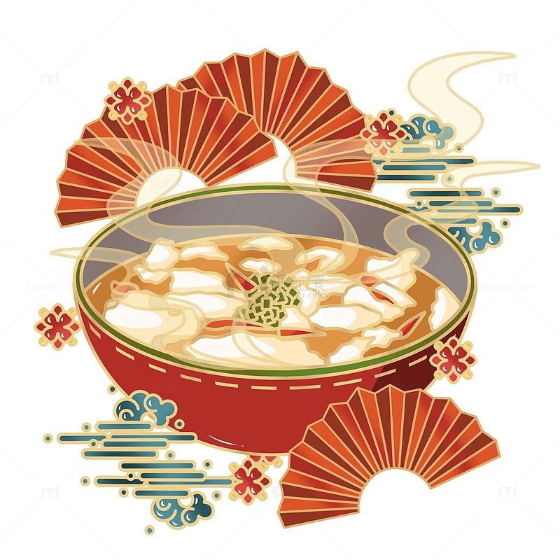 国潮美食酸菜鱼